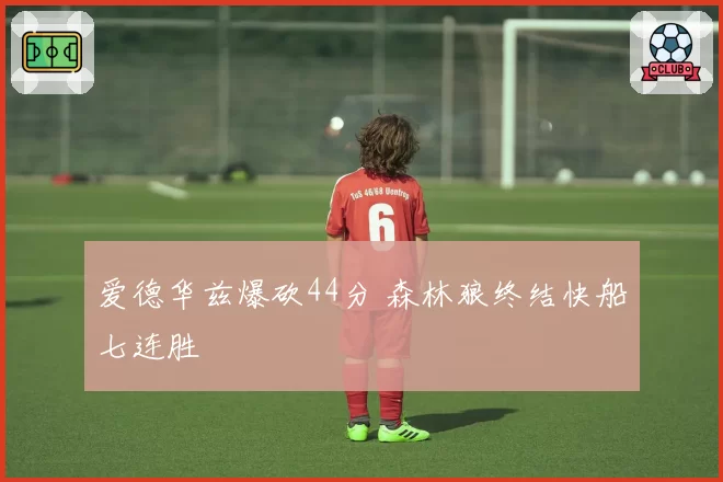 爱德华兹爆砍44分 森林狼终结快船七连胜