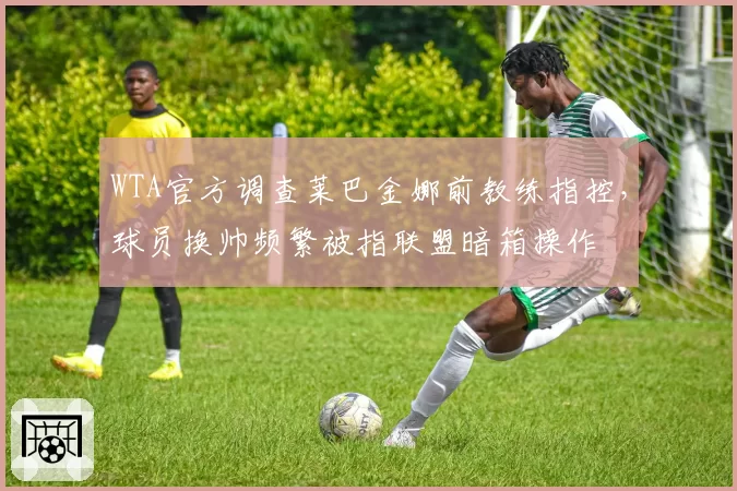WTA官方调查莱巴金娜前教练指控,球员换帅频繁被指联盟暗箱操作